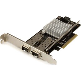 Carte PCI Express réseau fibre Startech 10 Go avec 2 ports SFP+ ouverts