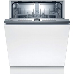 Bosch 4 Series SMV4HTX11E, Lave-vaisselle entièrement intégré pour 13 couverts Classe C et séchage efficace, Blanc