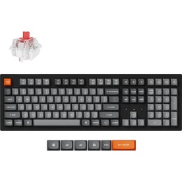 Keychron K10 Max QMK Universal Keyboard USB + RF Wireless + Bluetooth Black