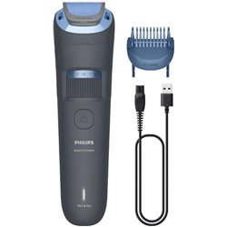 Philips BT3617/15 Tondeuse à barbe sèche et humide Bleu foncé