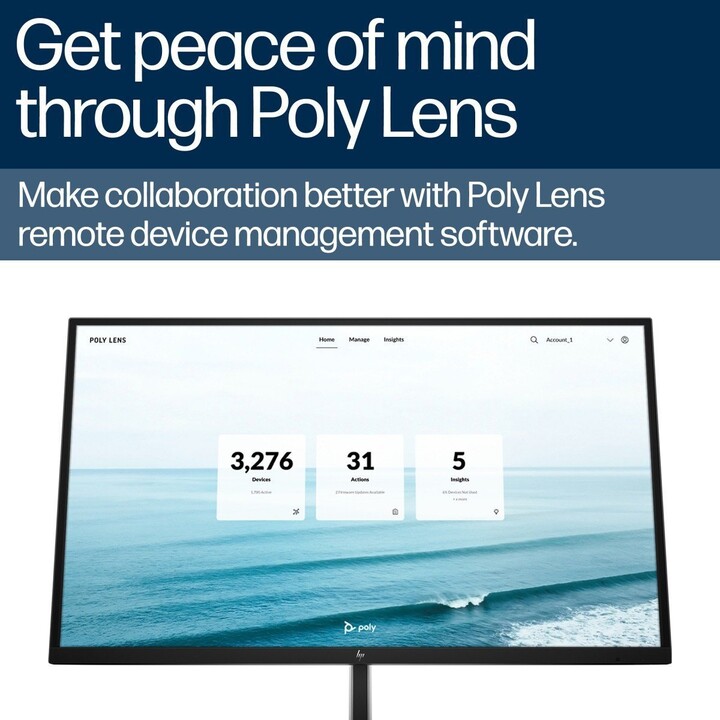Système de visioconférence USB tout-en-un Poly Studio V72