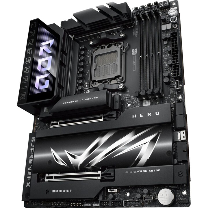 ASUS ROG Crosshair X870E Hero - AMD ATX Motherboard, 18+2+2 Power Stages, DDR5