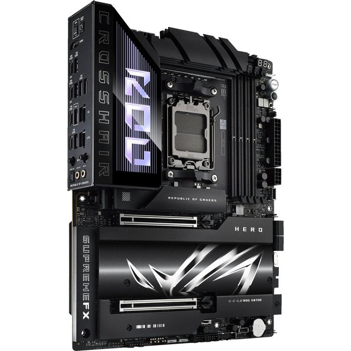 ASUS ROG Crosshair X870E Hero - AMD ATX Motherboard, 18+2+2 Power Stages, DDR5