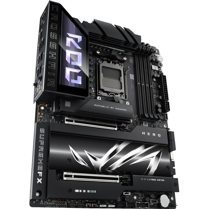 ASUS ROG Crosshair X870E Hero - AMD ATX Motherboard, 18+2+2 Power Stages, DDR5
