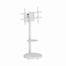 Gembird TVS-86TR-01-W Soporte de suelo para TV, 37" - 86", blanco