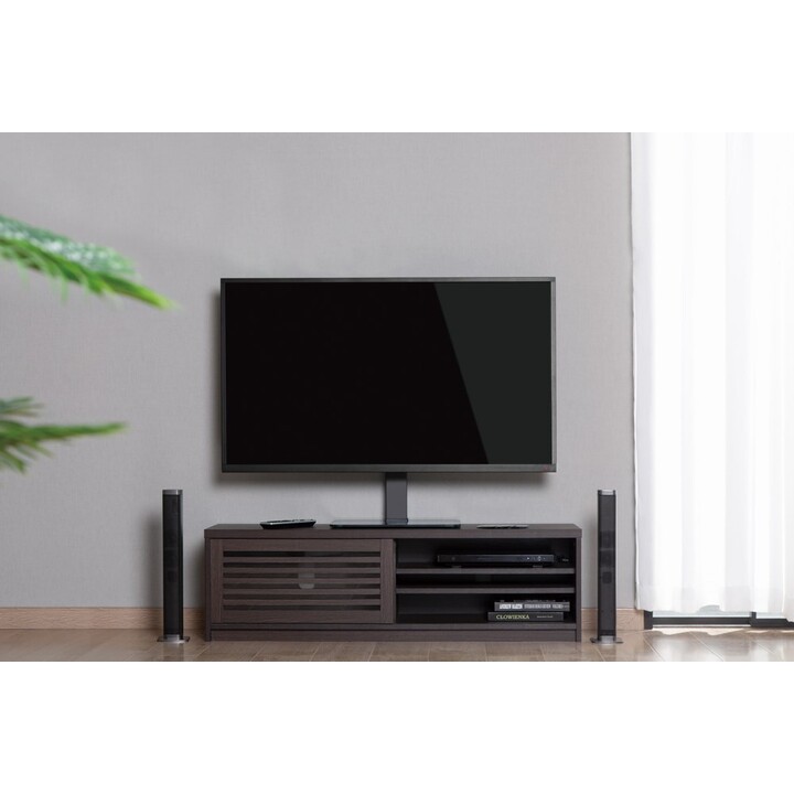 Gembird TVS-D55S-01 Swivel Tabletop TV Stand, 23" - 55", Black