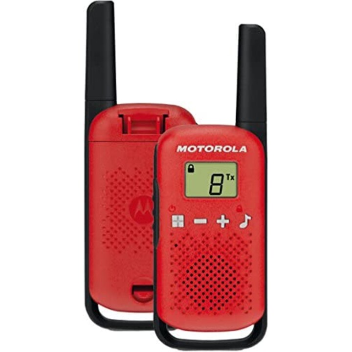 Motorola TALKABOUT T42 Funksprechgerät 16 Kanäle Schwarz , Rot