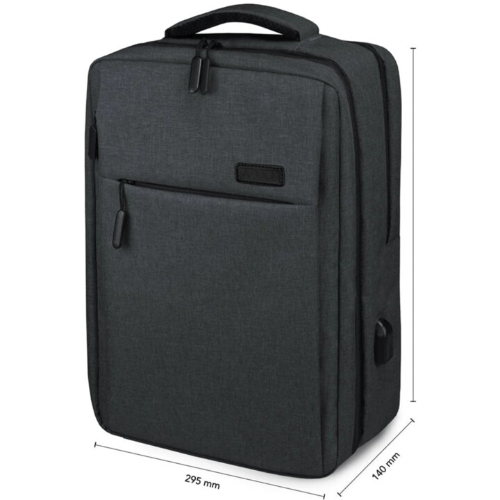 Subblim Traveler Airpadding 15.6″ Zaino per laptop, grigio