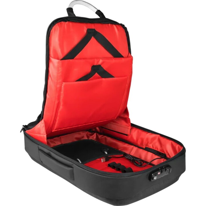 Mars Gaming MB2 Laptop Backpack Up to 17", USB Port, Anti-Theft, Waterproof