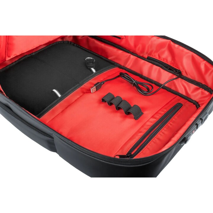 Mars Gaming MB2 Laptop Backpack Up to 17", USB Port, Anti-Theft, Waterproof