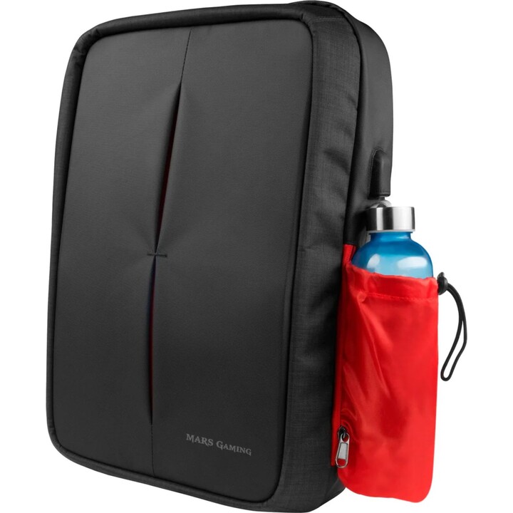 Mars Gaming MB2 Laptop Backpack Up to 17", USB Port, Anti-Theft, Waterproof