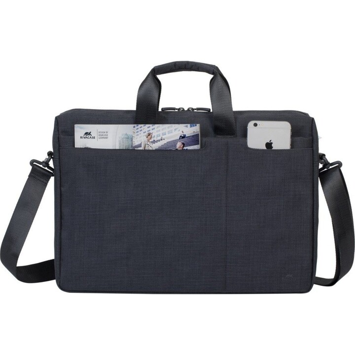 Rivacase 8355 - Custodia per laptop (17,3"), nero