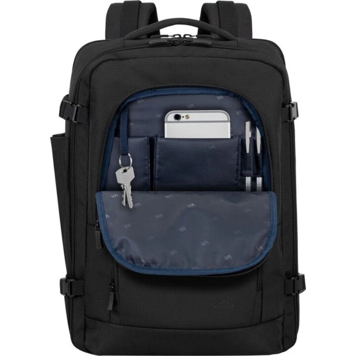 Rivacase Eco-Friendly Travel Backpack Schwarz 8461 für 17.3" Laptop