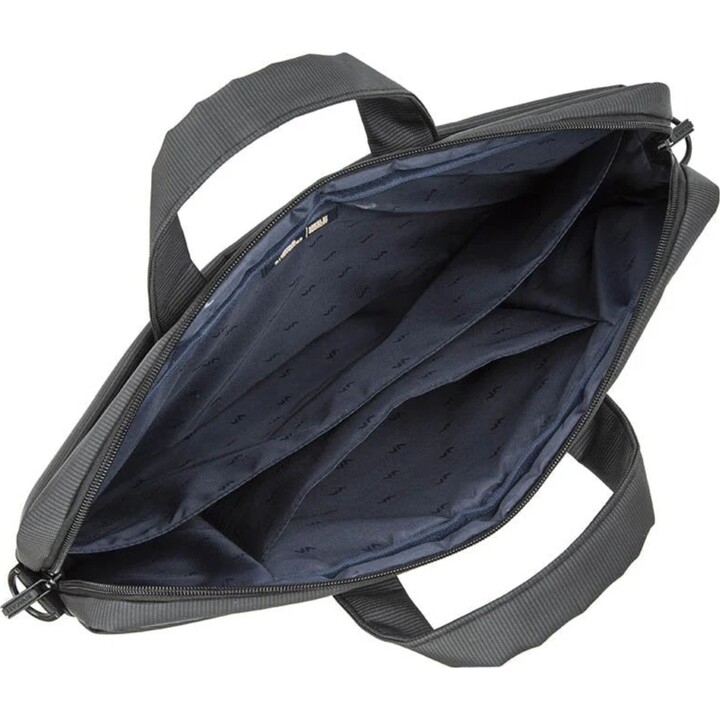 Rivacase 8731 Bolso para portátil Diagonal plus gris de 15,6"