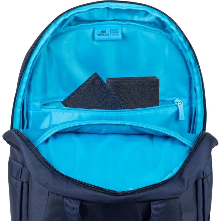 Rivacase Alpendorf Eco-Friendly Backpack Dark Blue 7561 pour ordinateur portable 15.6-16 pouces