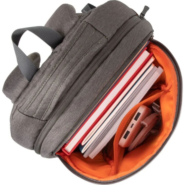 Mochila para computador portátil de 15,6" cáqui Rivacase 7761