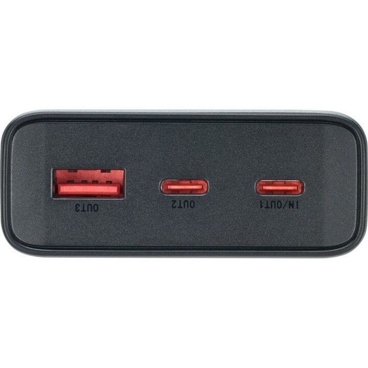 Rivacase Batería externa metálica VA1022 (20000 mAh) con control de calidad y protección contra descargas eléctricas