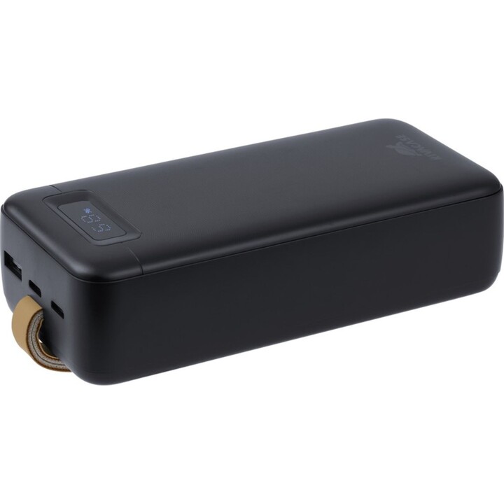 Rivacase VA1083 Power Bank (30000 mAh), nero, PD 65W, con LCD, per computer portatili