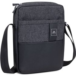 8811 Black Heather Eco-Friendly Crossbody Bag for 11" Tablets