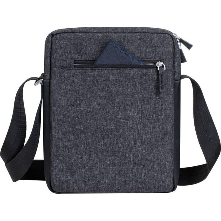 8811 Black Heather Eco-Friendly Crossbody Bag for 11" Tablets