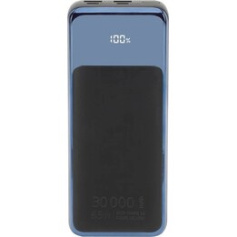 VA1080 Banque d'alimentation (30000mAh) Noir QC/PD 65W avec écran LCD pour ordinateurs portables