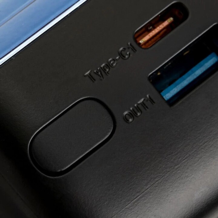 Batería portátil VA1080 (30000 mAh), color negro, QC/PD, 65 W, con pantalla LCD, para portátiles