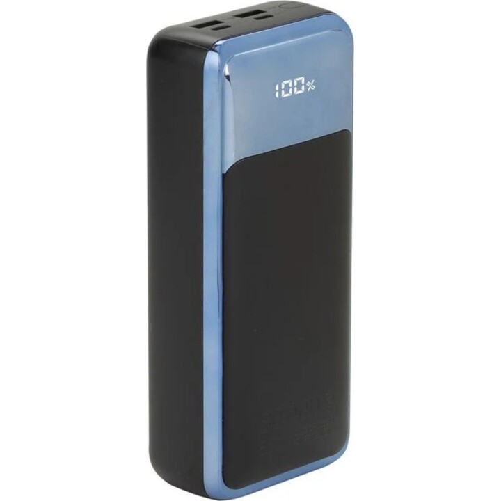 Batería portátil VA1080 (30000 mAh), color negro, QC/PD, 65 W, con pantalla LCD, para portátiles
