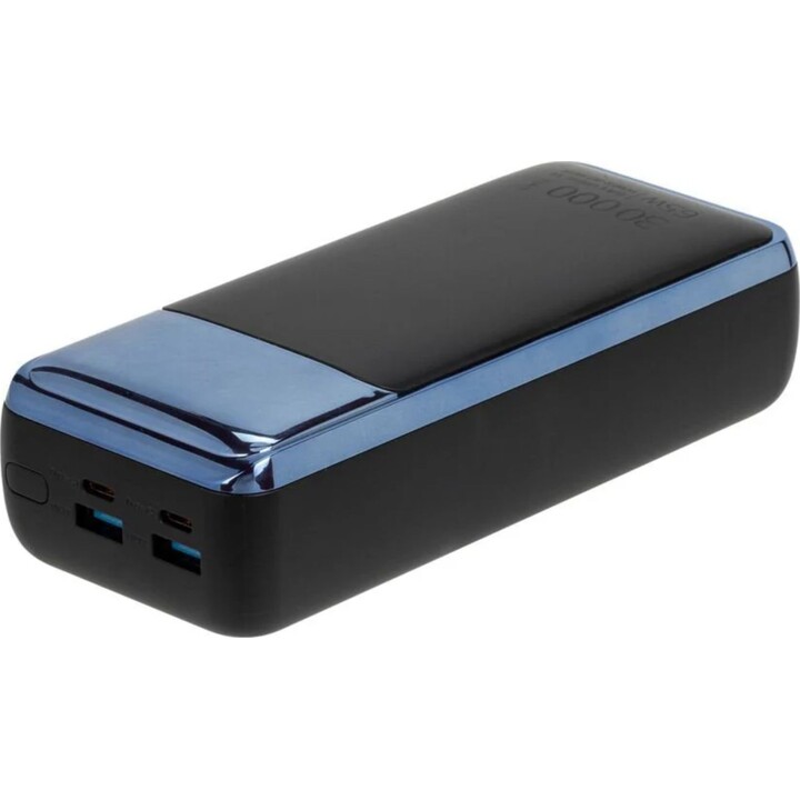 Batería portátil VA1080 (30000 mAh), color negro, QC/PD, 65 W, con pantalla LCD, para portátiles