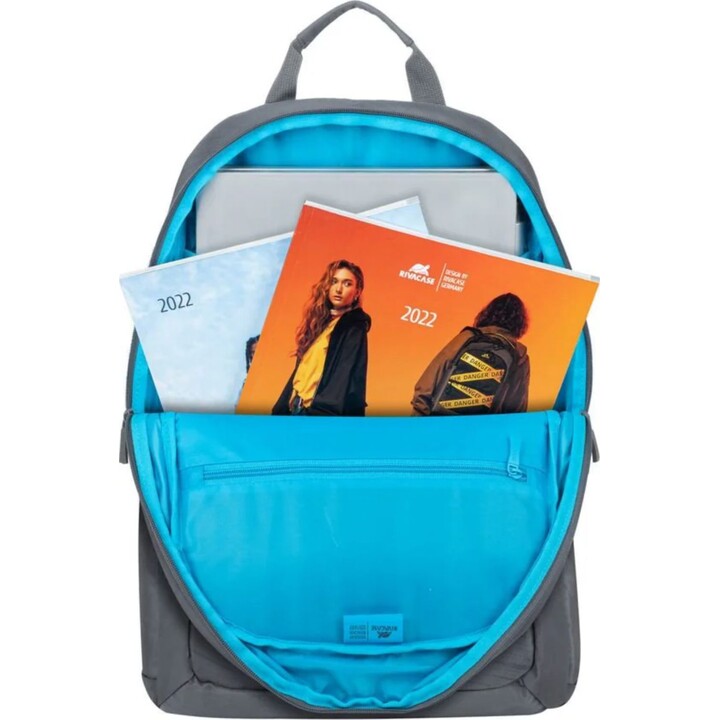 Rivacase Alpendorf Mochila ecológica gris 7561 para portátil de 15,6 a 16 pulgadas