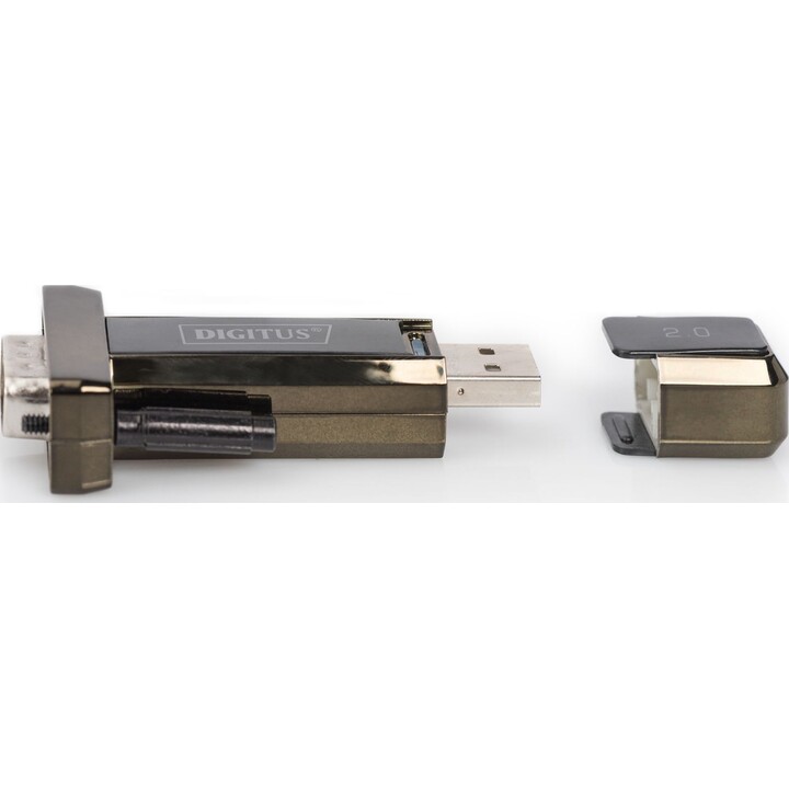 Convertitore Digitus da USB 2.0 a seriale, DSUB 9M incl. 