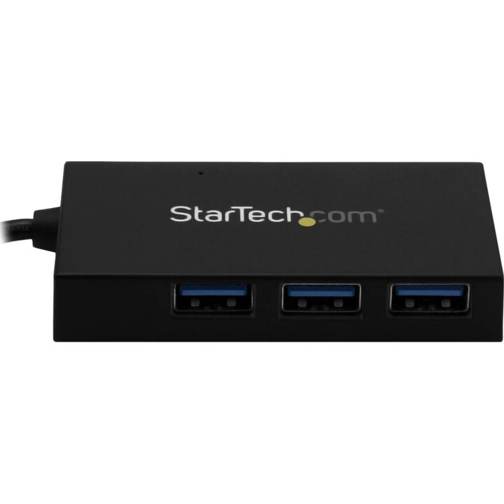 Hub Startech com 3 portas USB-A e 1 porta USB-C 5Gbps