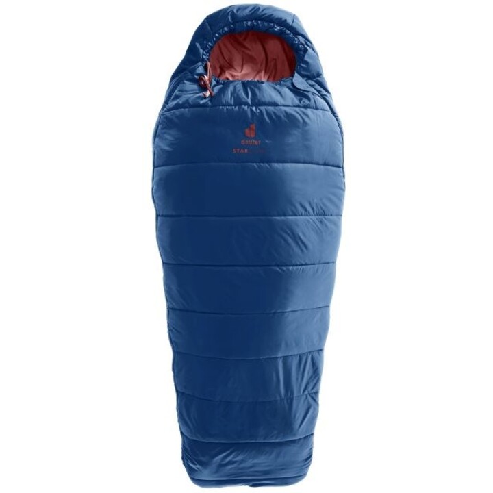 Sacco a pelo per bambini Deuter Starlight (130-170 cm) - blu notte/sequoia