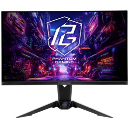 Asrock PGO27QFV 27 Zoll Quad HD 360 Hz QD-OLED-Monitor, 0,03 ms Reaktionszeit, USB-C, FreeSync Premium