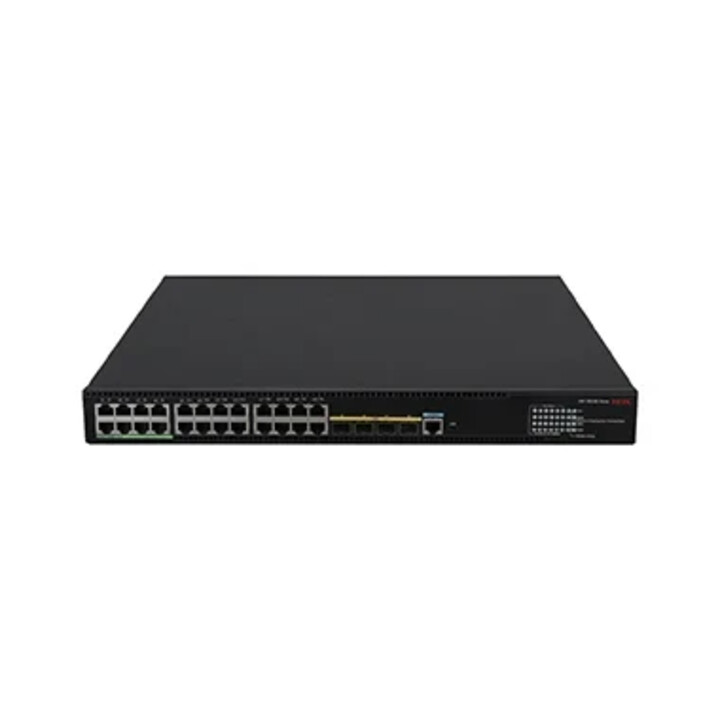 Switch Ethernet H3c S5570s-28s-hpwr-ei-a L3 con 24 porte 10/100/1000base-t e 4 porte 1g/10g Base-x SFP Plus, senza alimentatori,