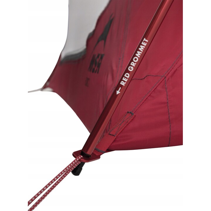 MSR Elixir 4-person tent Gray Red