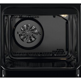 Electrolux LKR540266W electric cooker with independent oven White Black