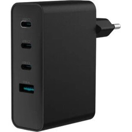 Natec Ribera Caricabatterie Gan 100w 3x USB-C + 1x USB-A Pd3.0 Qc3.0 Nero