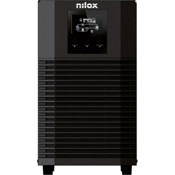 Nilox Premium Online UPS Pro 4500 Va, 3150 W, Schwarz