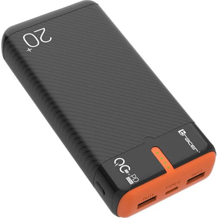 Banco de energía TRACER EnerGen 20000mAh PD+QC3.0