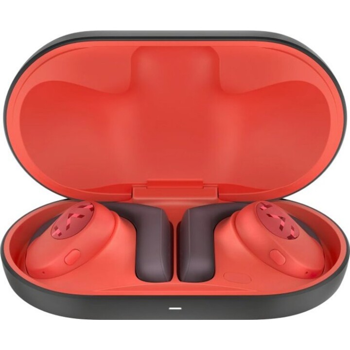 Haylou PurFree OW01 Preto/Vermelho - Fones de ouvido de condução óssea e Bluetooth