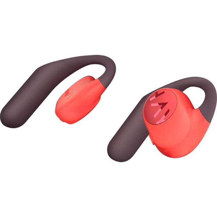 Haylou PurFree OW01 Preto/Vermelho - Fones de ouvido de condução óssea e Bluetooth