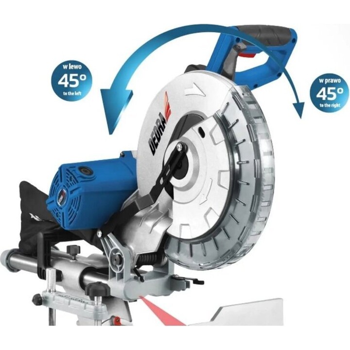 Sega a mitragliatrice 305Mm 2.0Kw con slitta