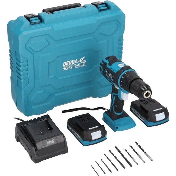 Trapano avvitatore a batteria 18V 2*2.0Ah Sas+