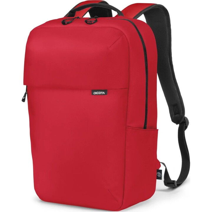 Mochila para laptop Dicota D32121 Rpet, vermelha, 16 polegadas
