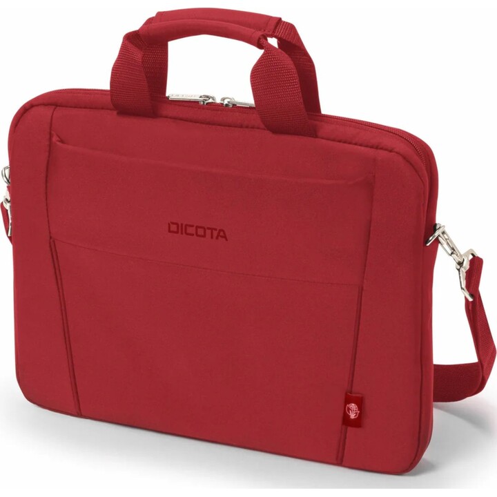Pasta Dicota Eco Slim 13-14,1 polegadas (33-35,8 cm), vermelha