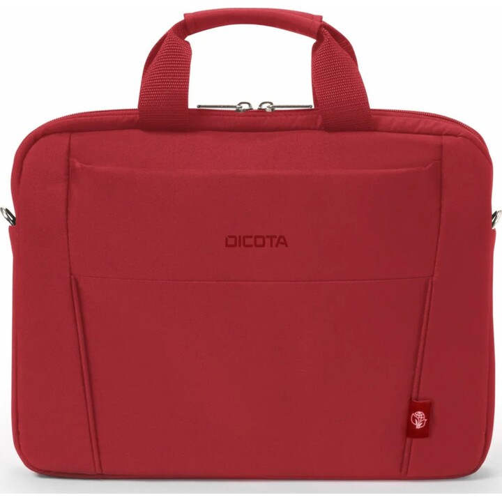 Pasta Dicota Eco Slim 13-14,1 polegadas (33-35,8 cm), vermelha