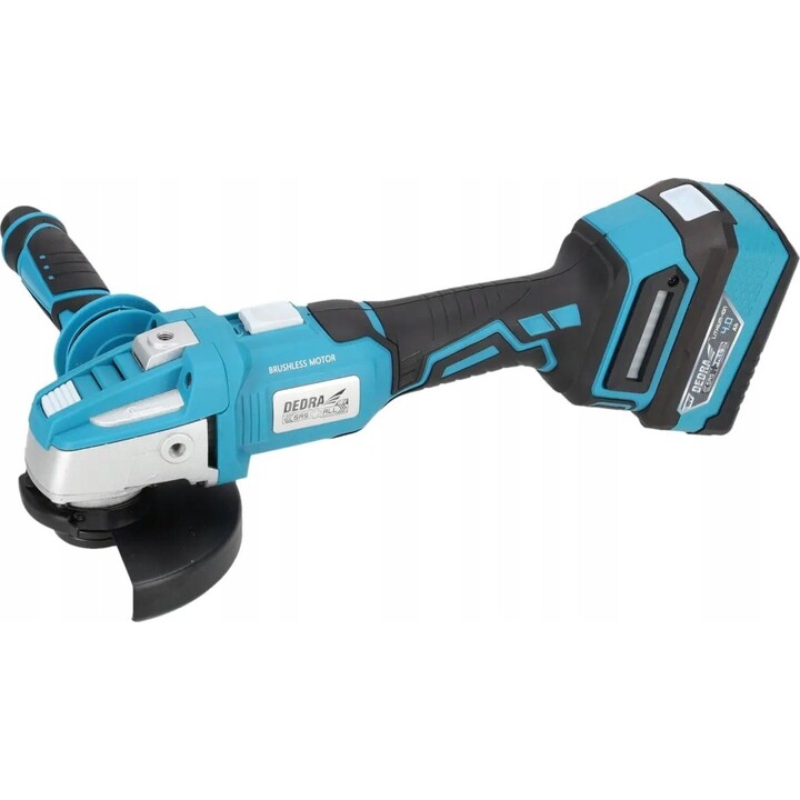 Dedra DED7030A10 Amoladora angular sin cable 18V 2*4.0Ah Sas+