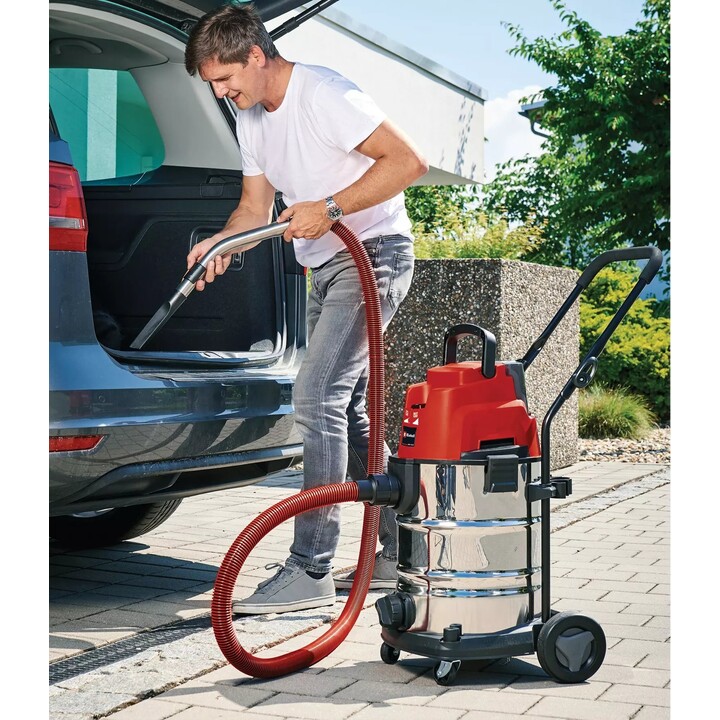 Einhell TE-VC 36/30 Li S 36v Aspirador en Seco y Húmedo Inalámbrico 30L Sin Baterías Sin Cargador de Batería