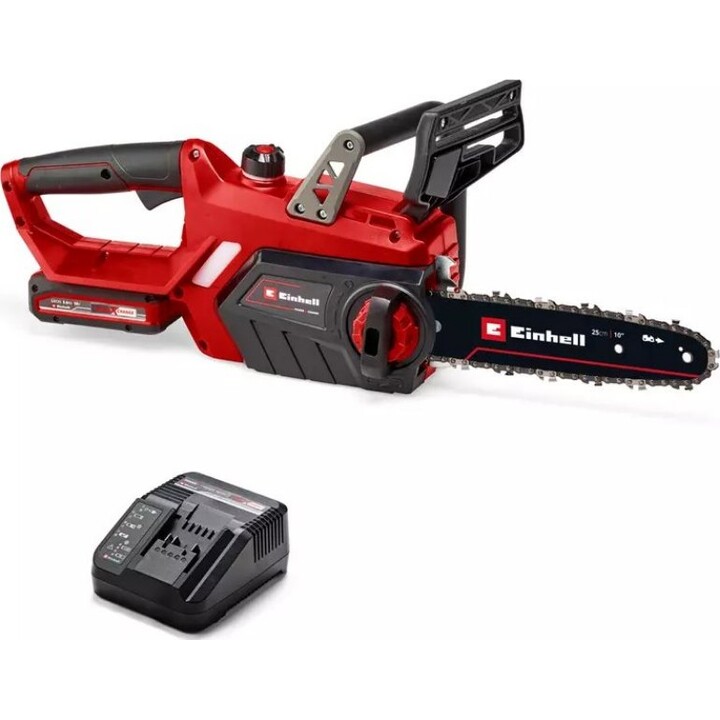 Einhell GE-LC 18 Li 18v Cordless Chainsaw 250mm 1 X 3ah Li-ion Battery Charger