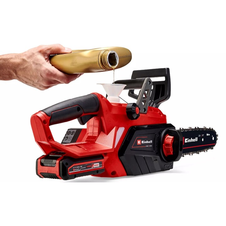 Einhell GE-LC 18 Li 18v Motosserra sem fio 250mm 1 X 3ah Carregador de bateria de iões de lítio